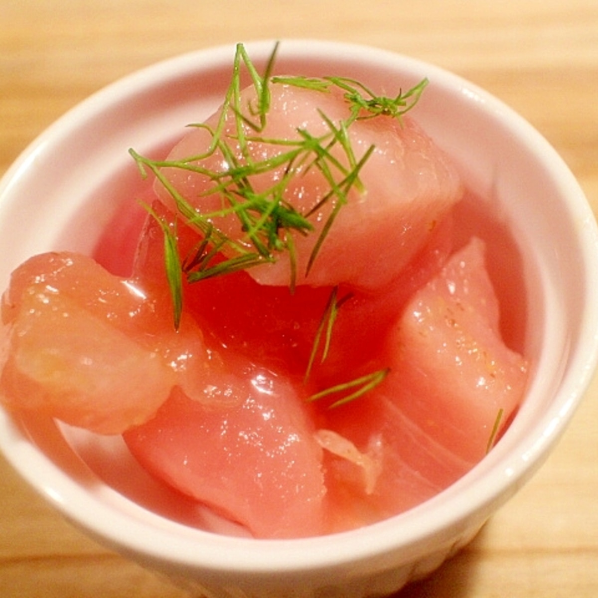 超簡単おつまみ 一口ビンチョウマグロのタパス レシピ 作り方 By Seika A 楽天レシピ 超簡単おつまみ 一口ビンチョウマグロのタパス レシピ 作り方 By Seika A 楽天レシピ
